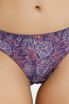 Zivame Twilight Bloom Low Rise Full Coverage Bikini Panty - Purple — thumbnail 4